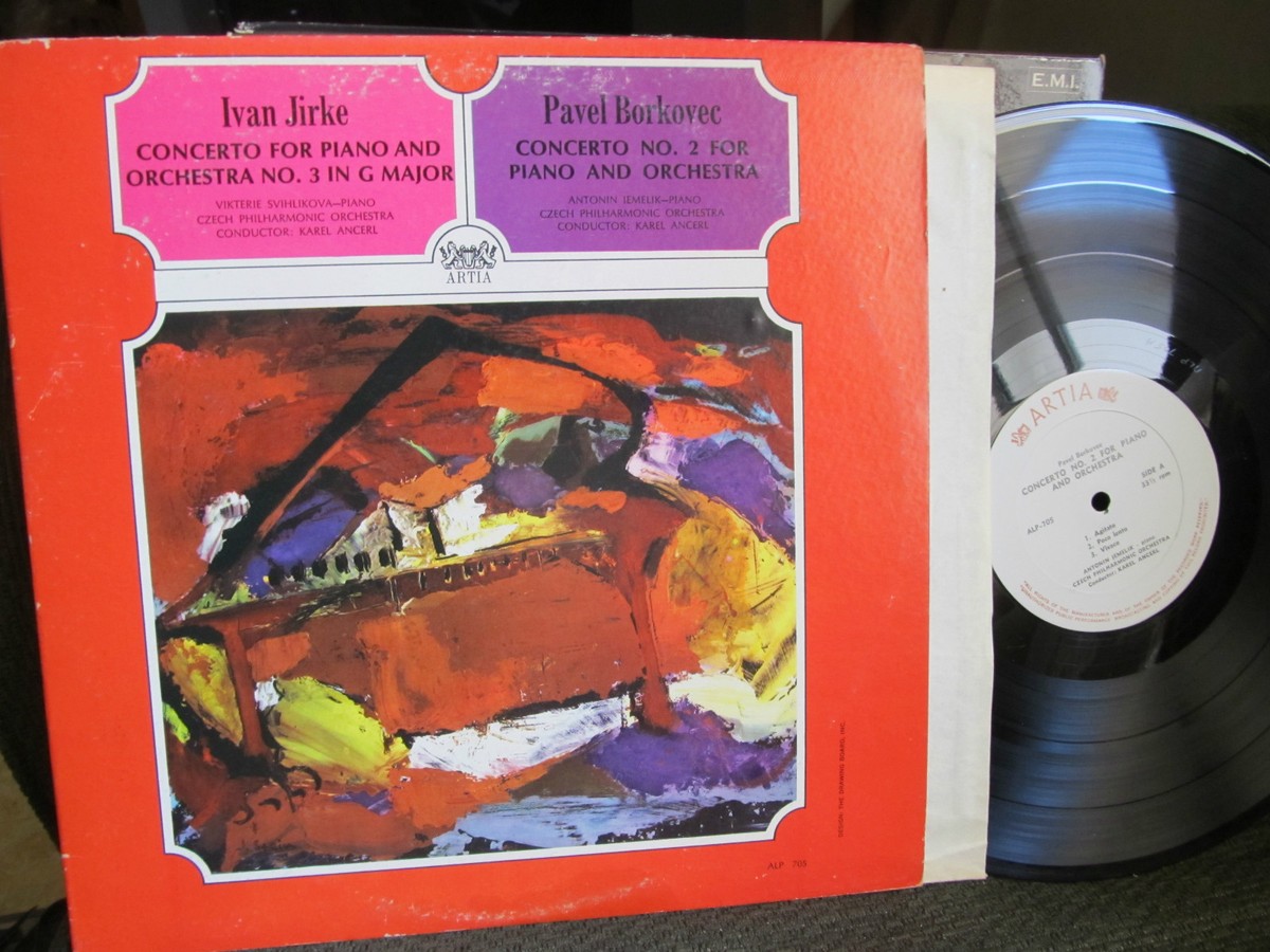 LPレコード アルメニア 音楽Народные мелодии Армении Pavel Borkovec / Ivan Jirke Artia #Alp 705 lp czech phil