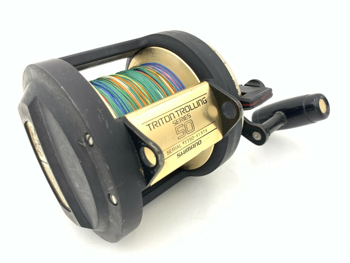 SHIMANO TRITON TROLLING TT50W シリーズ SHIMANO TRITON TROLLING SERIES 50 Excellent Fishing