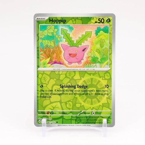Hoppip - 001/193 Paldea Evolved Reverse Holo Common Pokemon - NM/MINT ...