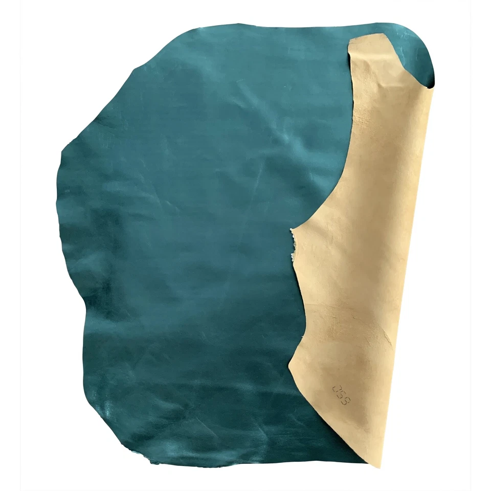 Cuero artesanal metálico verde oculto hágalo usted mismo cubierta de libro tela material de tapicería delgado Foto 4 de 4