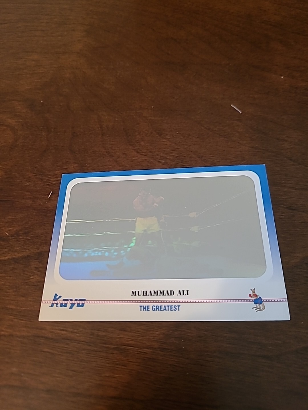 Nice 1991 Kayo Cards Muhammad Ali Hologram #235