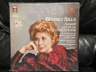 DONIZETTI Lucia Di Lammermoor Opera BEVERLY SILLS 3 vinyl LP BOX
