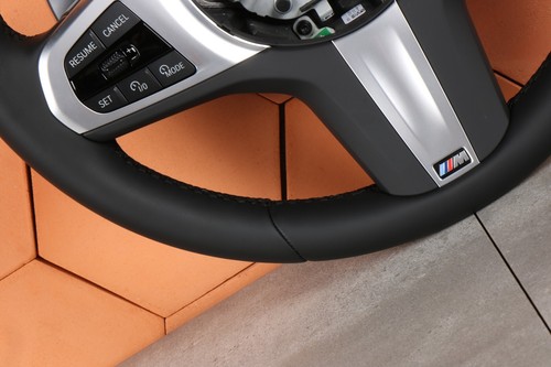 BMW G30 G31 G11 G12 G14 G05 G06 G07 VOLANTE ORIGINALE M-SPORT 19km 9U97361 - Foto 8 di 16
