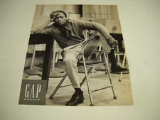 MILES DAVIS wore khakis ...original Gap 1994 Promo Display Ad