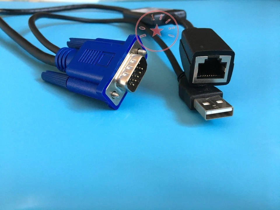 Dell server USB interface POD KVM cable KVM cable with cable 0UF366 UF366 - Bild 2 von 3