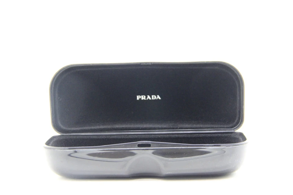 PRADA SPORT NEGRO PEQUEÑO AUTÉNTICO GAFAS GAFAS GAFAS DE SOL SOLO ESTUCHE Foto 4 de 4