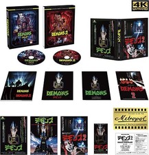 DEMONS 1 & 2 Rare 2 Disc Ltd Ed* NEW RA (4K UHD) Blu Ray *FREE TRACKED DELIVERY