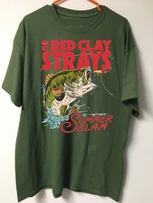 New The Red Clay Strays 2025 Tour Gift For Fan S to 5XL Green T-shirt K654