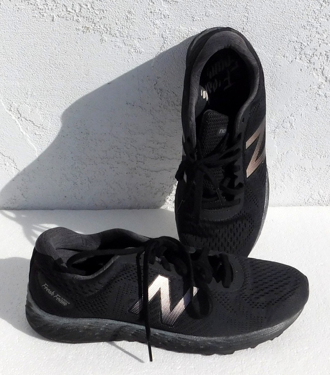NEW BALANCE Fresh Foam Size 10 ARISHI WARISCK1 BLACK GRAY Women's