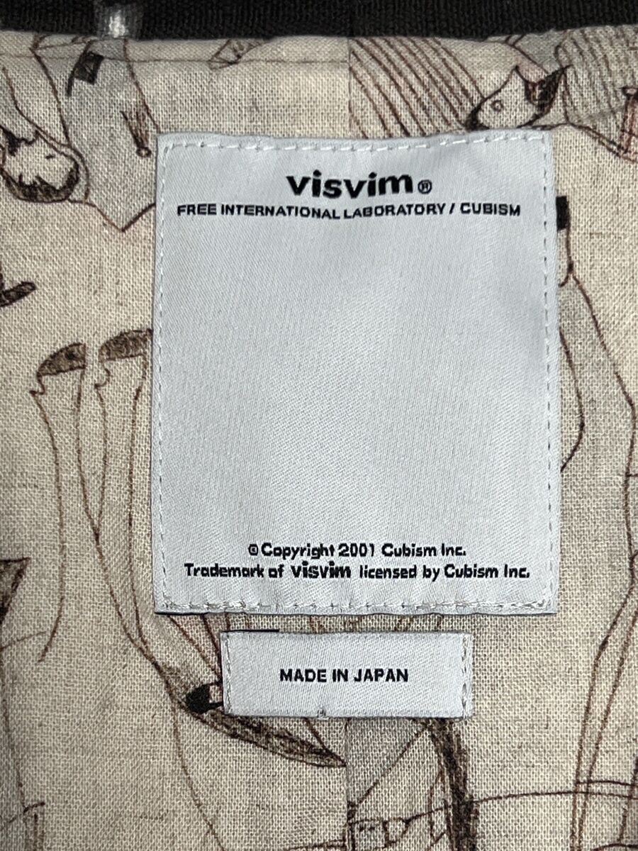 Visvim SANJURO KIMONO OLIVE SIZE2