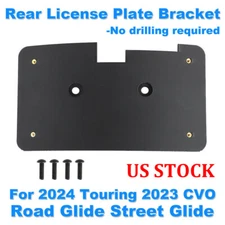 US Rear License Plate Bracket For 2024 Touring 2023 CVO Road Glide Street Glide