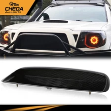 Fit For 2005-2011 Toyota Tacoma Front Hood Scoop Bulge Kit Plastic Black