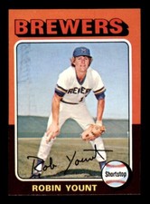1975 Topps Mini Baseball #223 Robin Yount NM - NM/MT
