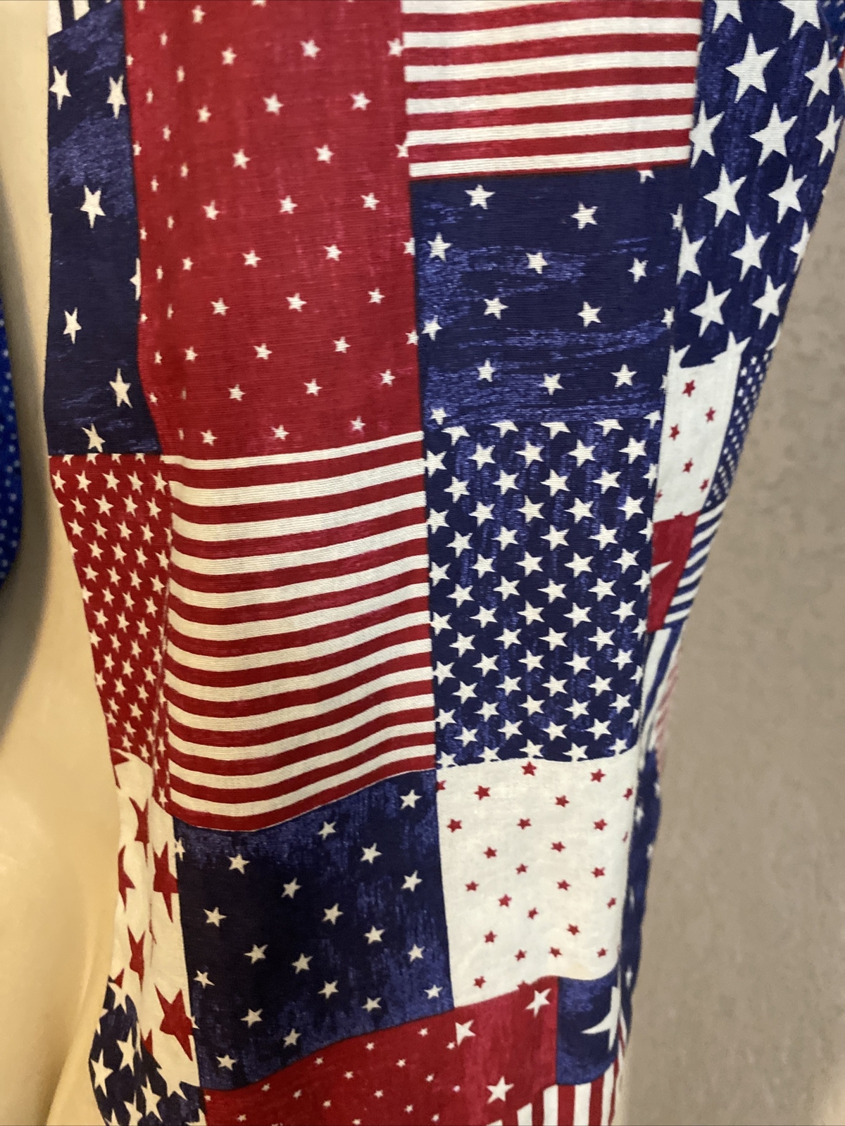 American Flag Patchwork Reversible  Patriotic Ves… - image 5