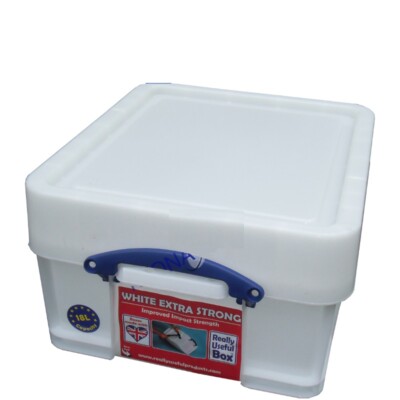 REALLY USEFUL BOX 18 Liter XL Extra Strong - 480 x 390 x 230mm - weiß