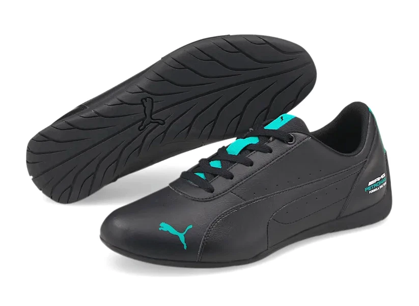 MENS PUMA MERCEDES AMG CAT BLACK MOTORSPORT F1 RACING DRIVING SHOES eBay