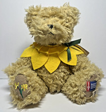 Boyds Plush Bear   Liv N Hope 2010 Daffodil Days American Cancer Society 8"