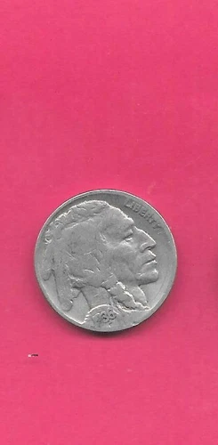 US USA BUFFALO NICKEL 1936 P GOOD-NICE OLD VINTAGE ANTIQUE 5 CENT COIN