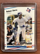1988 Fleer - #479 Ruben Sierra