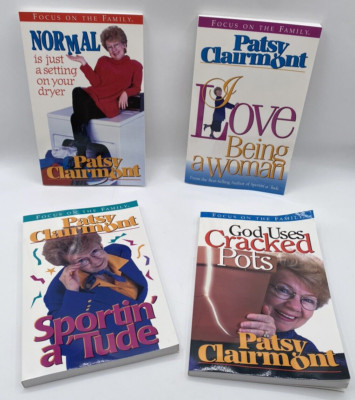 Focus on the Family Patsy Clairmont Assortment of Books Lot of 4