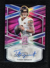 2024 Panini Spectra Signatures Neon Pink Prizm 7/15 Tyson Bagent Auto 9su