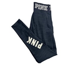 Pink Victorias Secret Ultimate Leggings Gray Yoga Pants small  large waistband