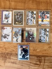 Paul Kariya lot of 9 hockey cards