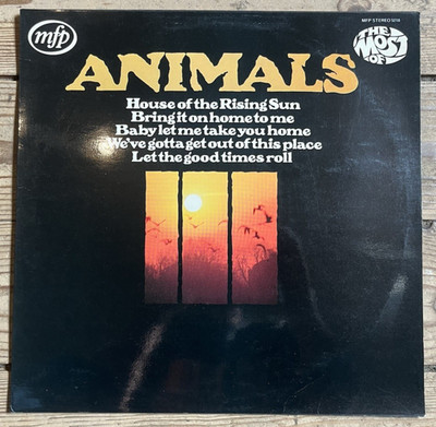 The Animals The Most Of LP 1975 Relaese