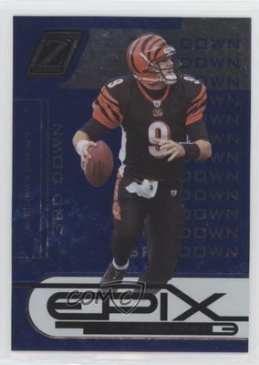 2005 Donruss Zenith Epix 3rd Down Blue 68/250 Carson Palmer #E-6 v9t
