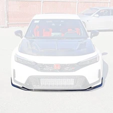 Fits 23-25 Honda Civic Type-R FL5 Only A-Style Front Bumper Lip (Carbon Fiber)