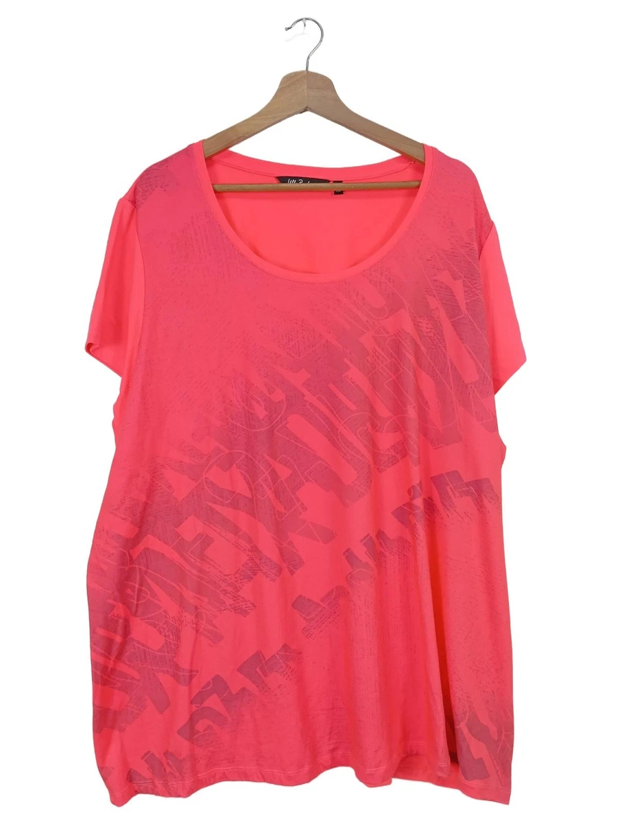 ULLA POPKEN TOP CURVY MANICA CORTA -T-SHIRT PER DONNA E RAGAZZA TAGLIE COMODE