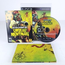 Red Dead Redemption: Undead Nightmare Sony PlayStation 3, 2010 CIB w/Poster