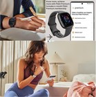 Fitbit Sense 2 Health and Fitness Smartwatch, One Size - Grey/Graphite -...