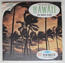 Island of Hawaii View Master Packet A127 3 Reel Set Book Complete Vintage
