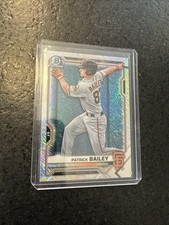 2021 Bowman Chrome Patrick Bailey  #BCP230   SF GIANTS