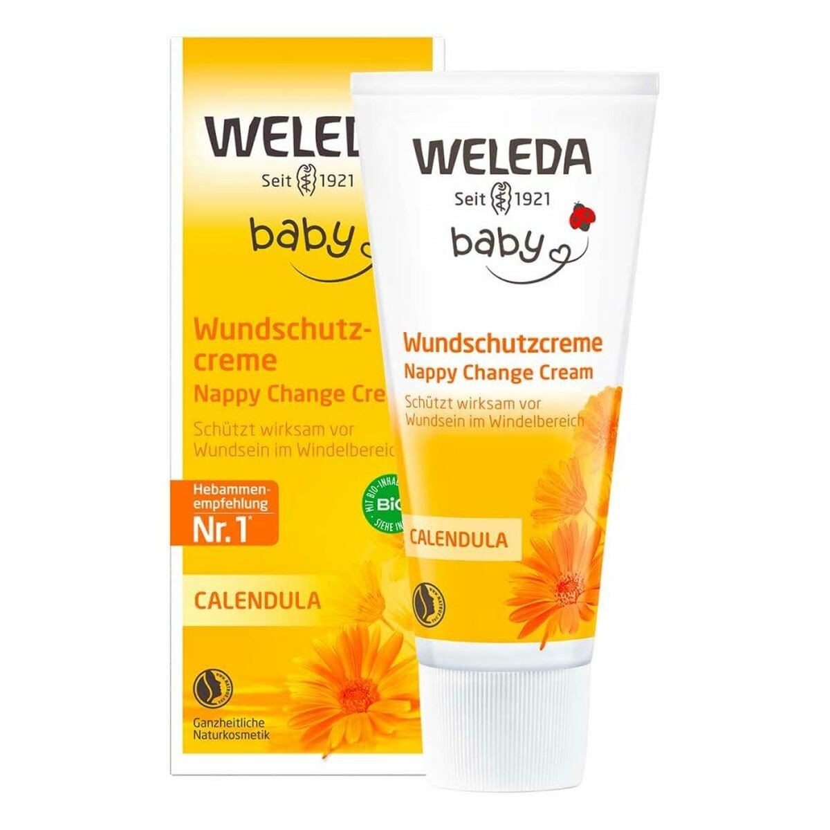 Crema Protettiva per Cambio Pannolino Weleda Baby Calendula 75 ml