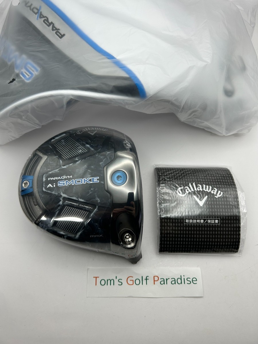 Callaway Paradym AI Smoke MAX Driver Head Only 10.5 RH With Head