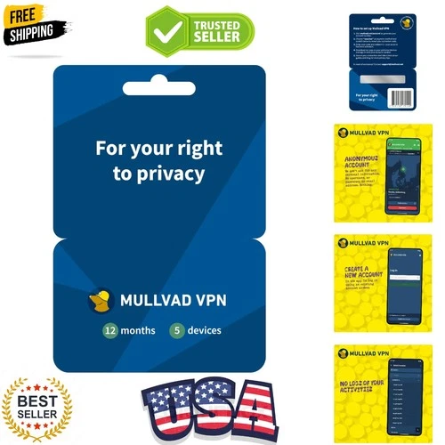 12 for 5 Devices | No-Log Security VPN Service | Protect Your Privacy