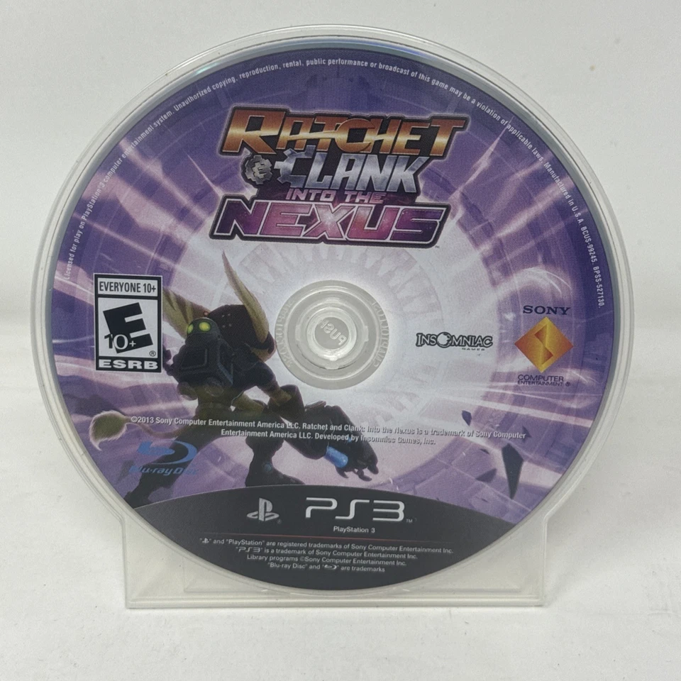 Ratchet & Clank: Into the Nexus (Sony PlayStation 3 PS3, 2013) DISC ONLY - Image 4 of 4