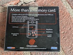 Sega Dreamcast VMU Visual Memory Unit NEW Smoke Green OEM Model HKT-7000 NIB