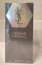 Yves Saint Laurent L'Homme EDT For Men Large Size 6.7oz / 200ml New In Box