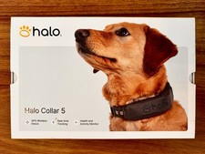 Halo Collar 5 GPS Wireless Fence Real-time Tracking Health  Activity Monitor