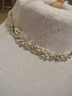 Vintage Coro Goldtone Acorn Choker Necklace Signed  — photo 8