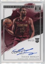 2022 Panini Impeccable Rookie Holo Silver 4/25 Isaiah Mobley #RA-IMB Auto 14t3
