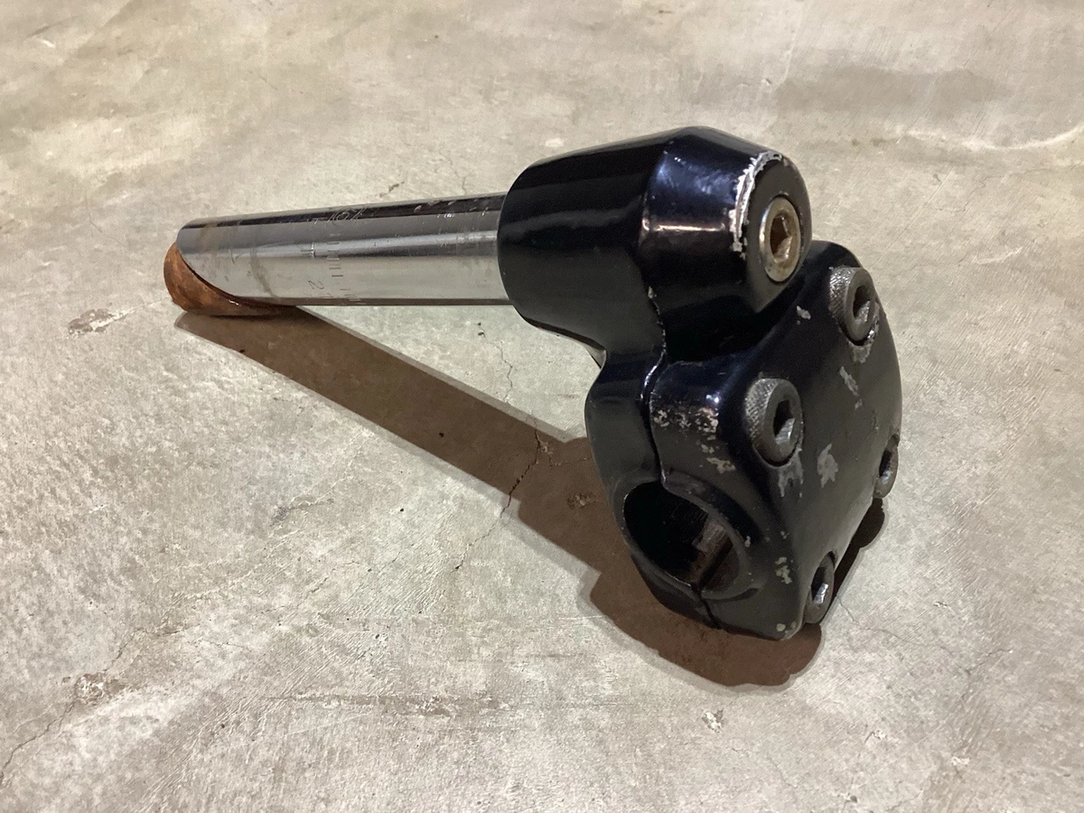 VINTAGE POTENCE DE GUIDON DE VELO PIVO 75 OLD BIKE STEM 110 22mm