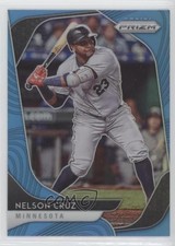 2020 Panini Prizm Tier II Mega Box Carolina Blue Prizm Nelson Cruz #103 uk2