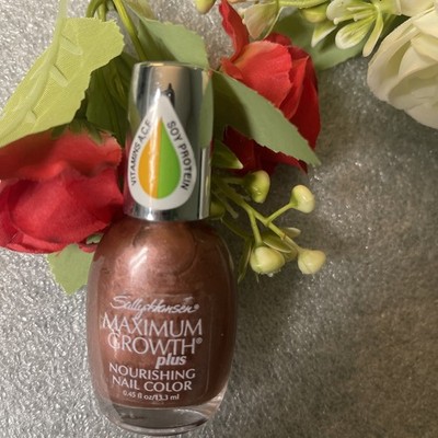 Sally Hansen Maximum Growth Plus Nourishing Nail Color 51 NATURAL SIENNA 0.45oz
