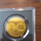 Chad 1933 U.S. Double Eagle 1/200 oz Gold Coin w/ COA