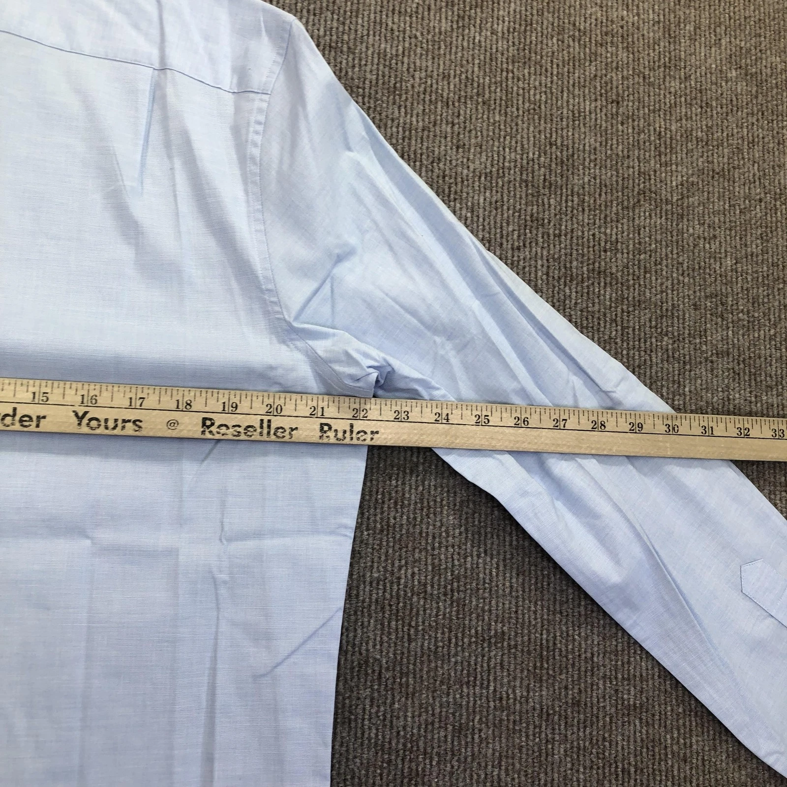 NEW Nautica Shirt Mens Medium Blue Long Sleeve Button Up Classic Fit Stretch image 14