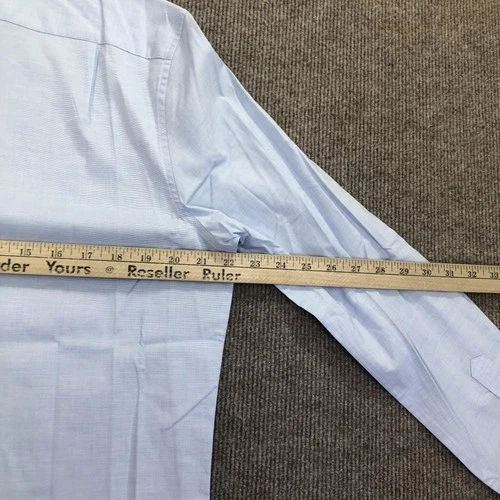NEW Nautica Shirt Mens Medium Blue Long Sleeve Button Up Classic Fit Stretch image 14